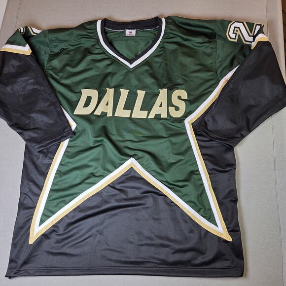 Derian Hatcher Signed Dallas Stars Custom Jersey XL Beckett Witness Autograph - Picture 5 of 12